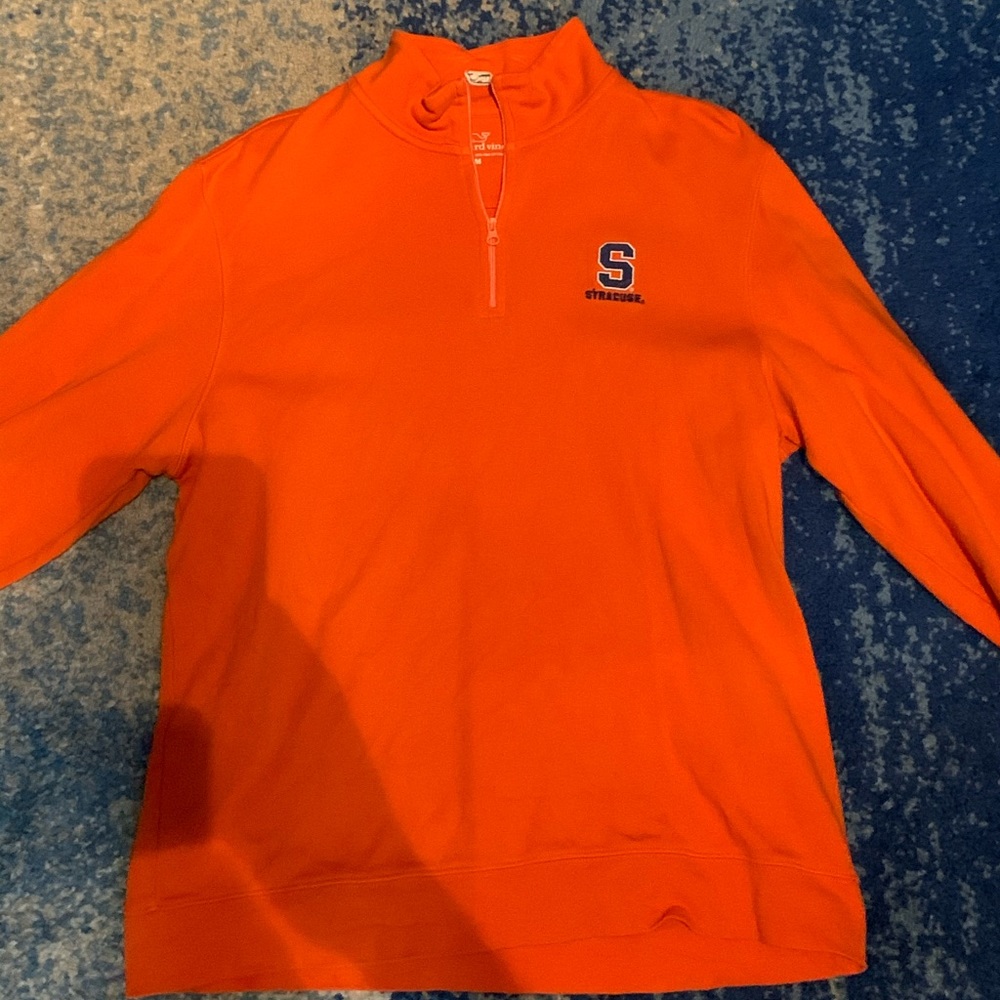 Vineyard Vine Syracuse 1/4 Zip pullover